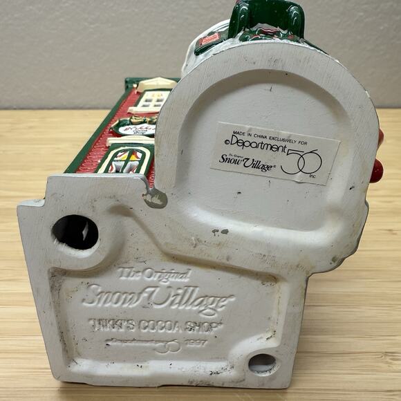 Dept. 56 Snow Village Saturday Morning Downtown Set Orig. Box, Missing Pieces - Picture 8 of 11